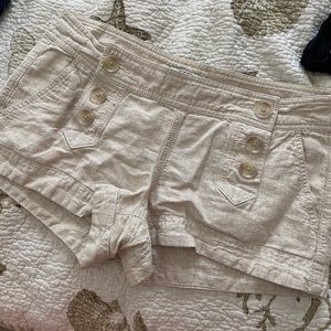 Tan express shorts